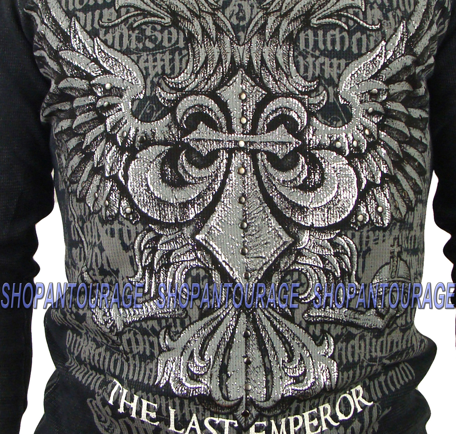Affliction Fedor Emelianenko Warbird A1091 New Long Sleeve MMA Thermal for Men
