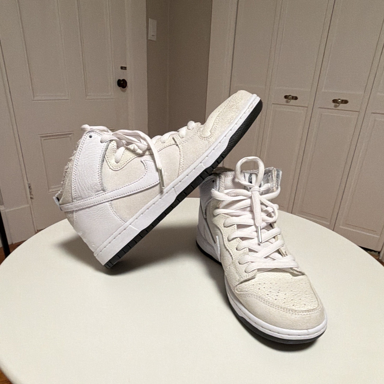 Nike AntiHero Dunk SB High Wolf Grey HM5837-100 High Top Sneaker Men