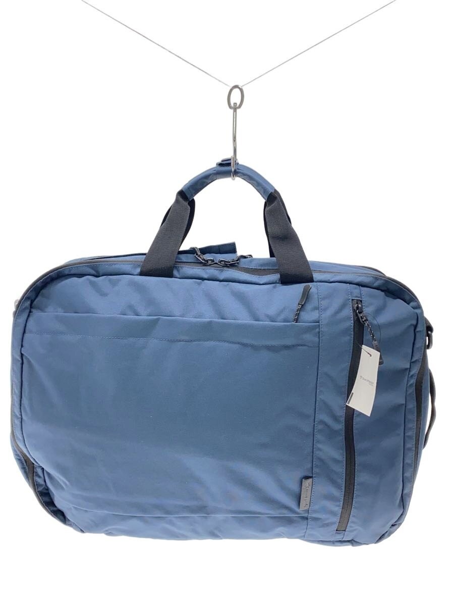 snow peak Everyday Use 3-Way Business Bag, Nylon, Blue, AC-21AU413R