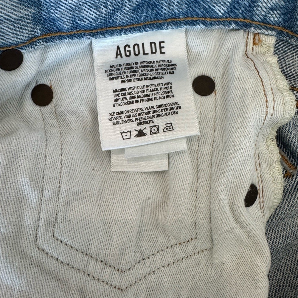Agolde Riley Denim Shorts for Women