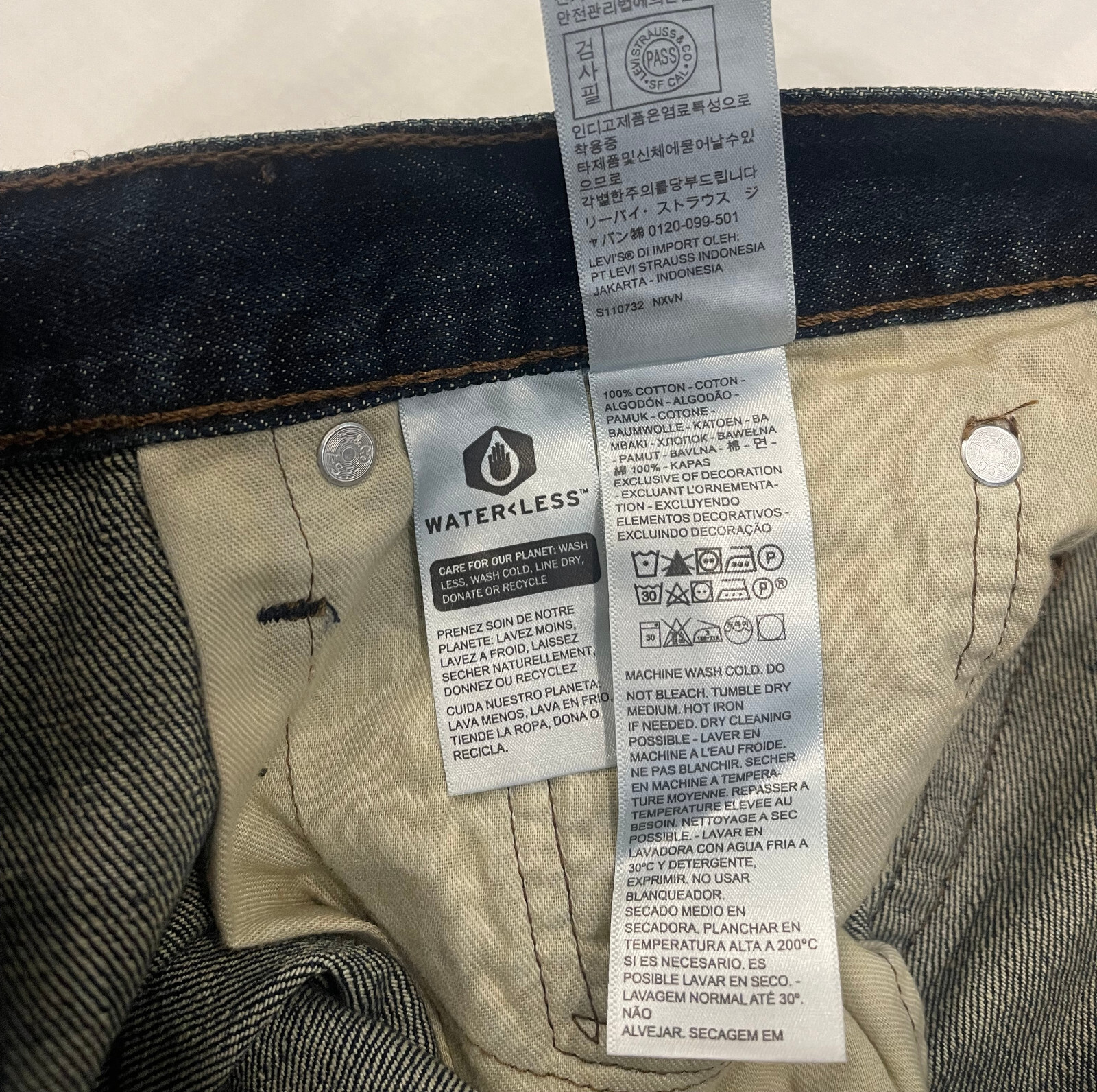 Levis 527 Slim Bootcut Mens Jeans Dark Blue Sizes: 32, 33, 34, 36 Levi #4257