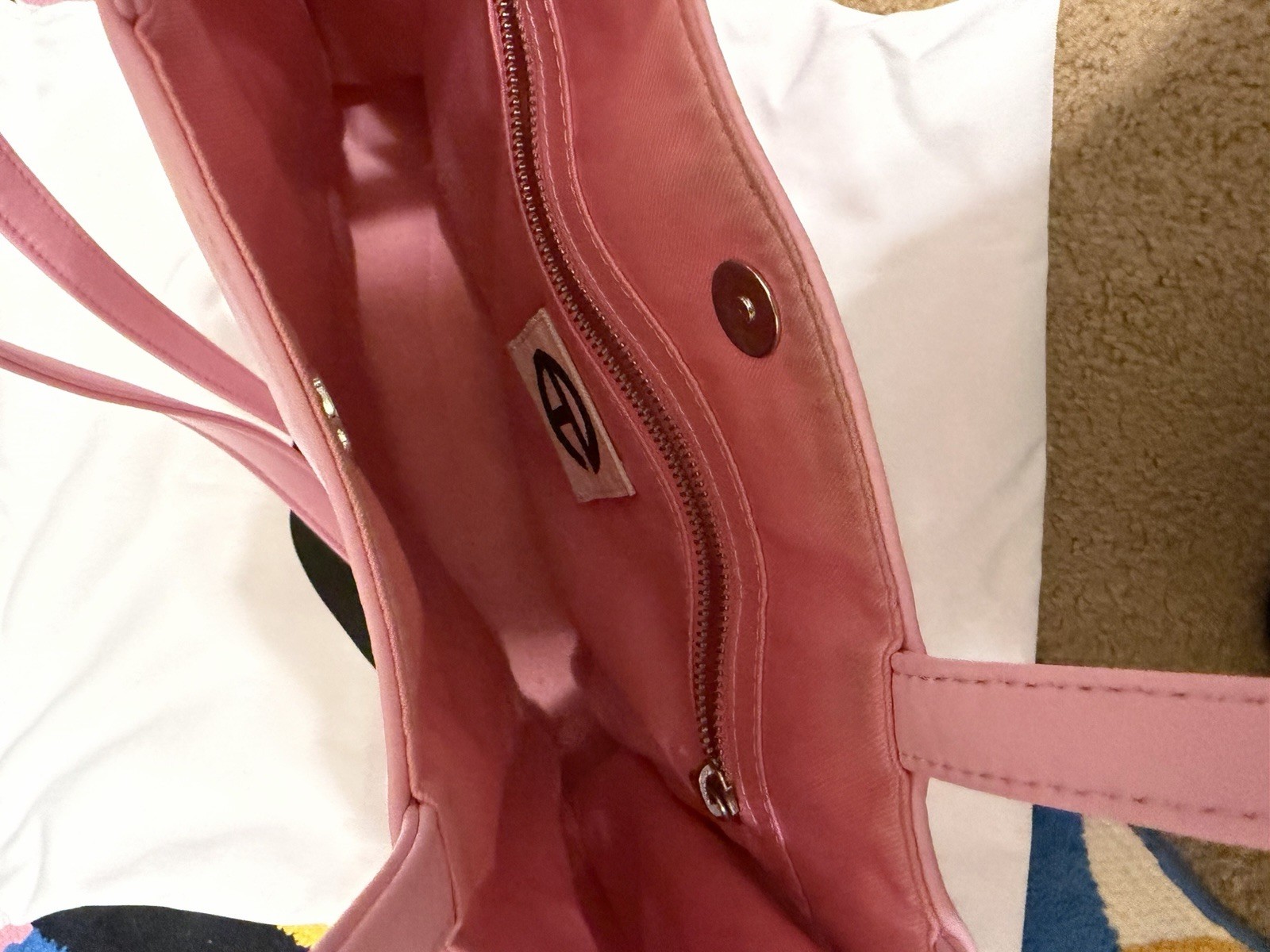 Telfar Medium Bubblegum Shopping Bag