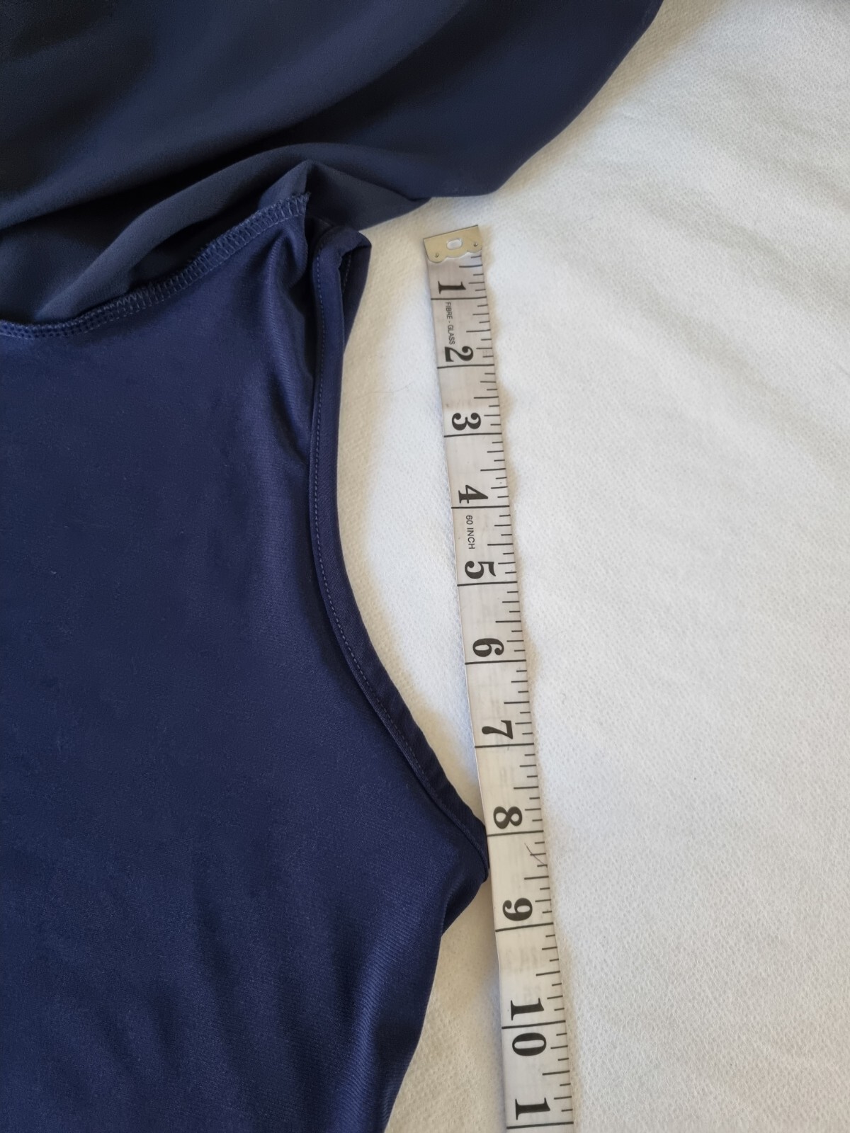 Firenzaa Top Navy UkS Soft Jersey &chiffon Layered Bnwt Holiday Cruise Evening