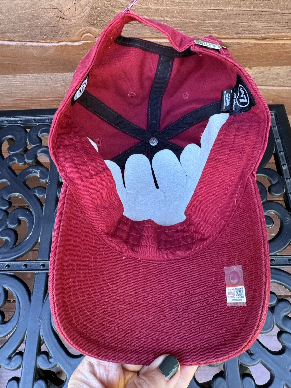 ALABAMA CRIMSON TIDE SPARKLE Bling ADJUSTABLE Womens 47 Brand NWT
