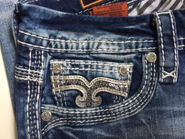 Rock Revival EASY Crop Jean Capris Yara Light Wash Mid Rise Sizes 25 to 34, $154