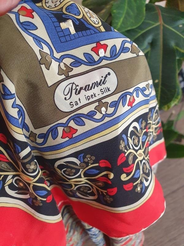Women American Vintage Scarf Red One size