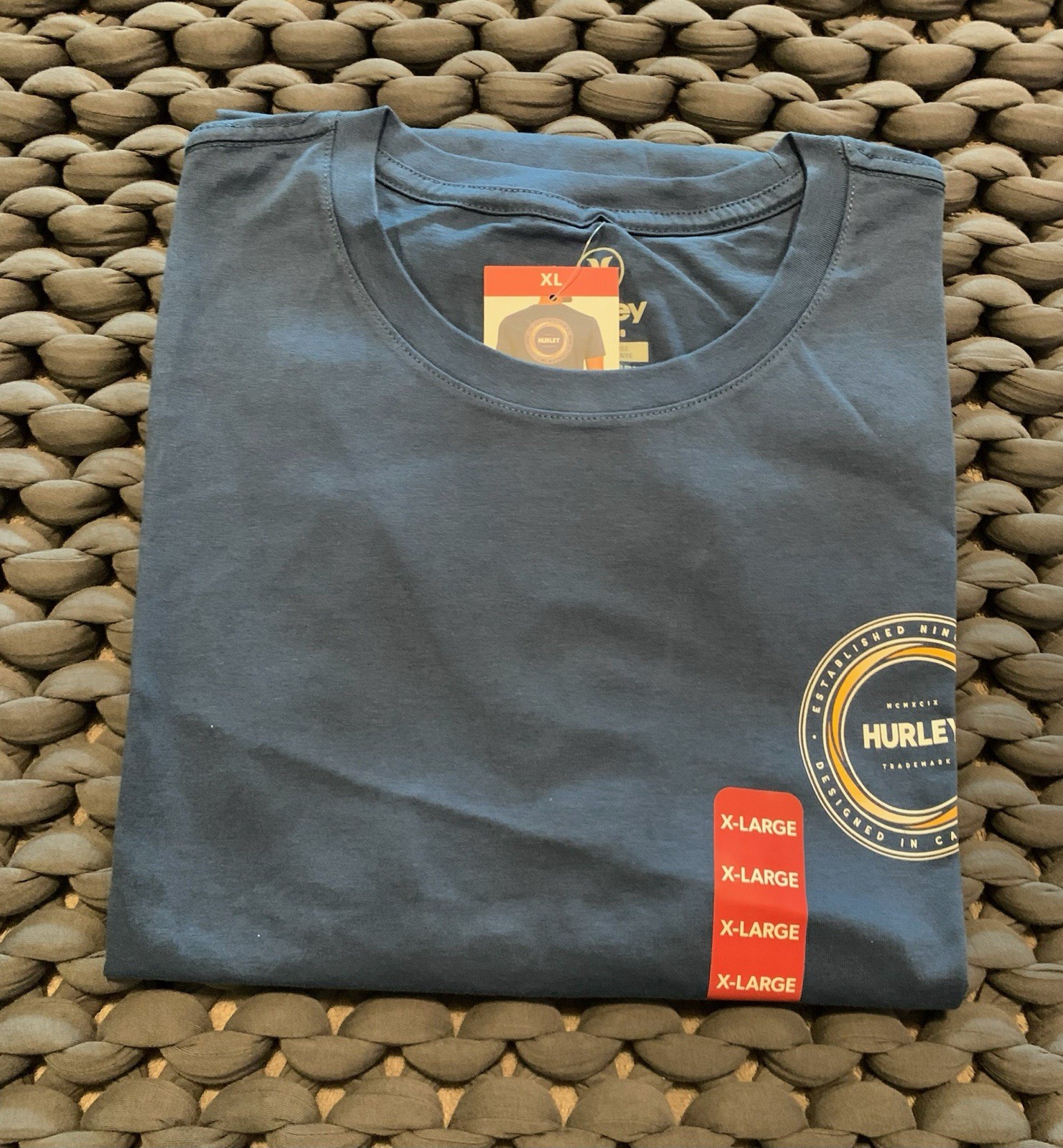 Hurley Men’s Soft Short Sleeve All Day Graphic Print Tee