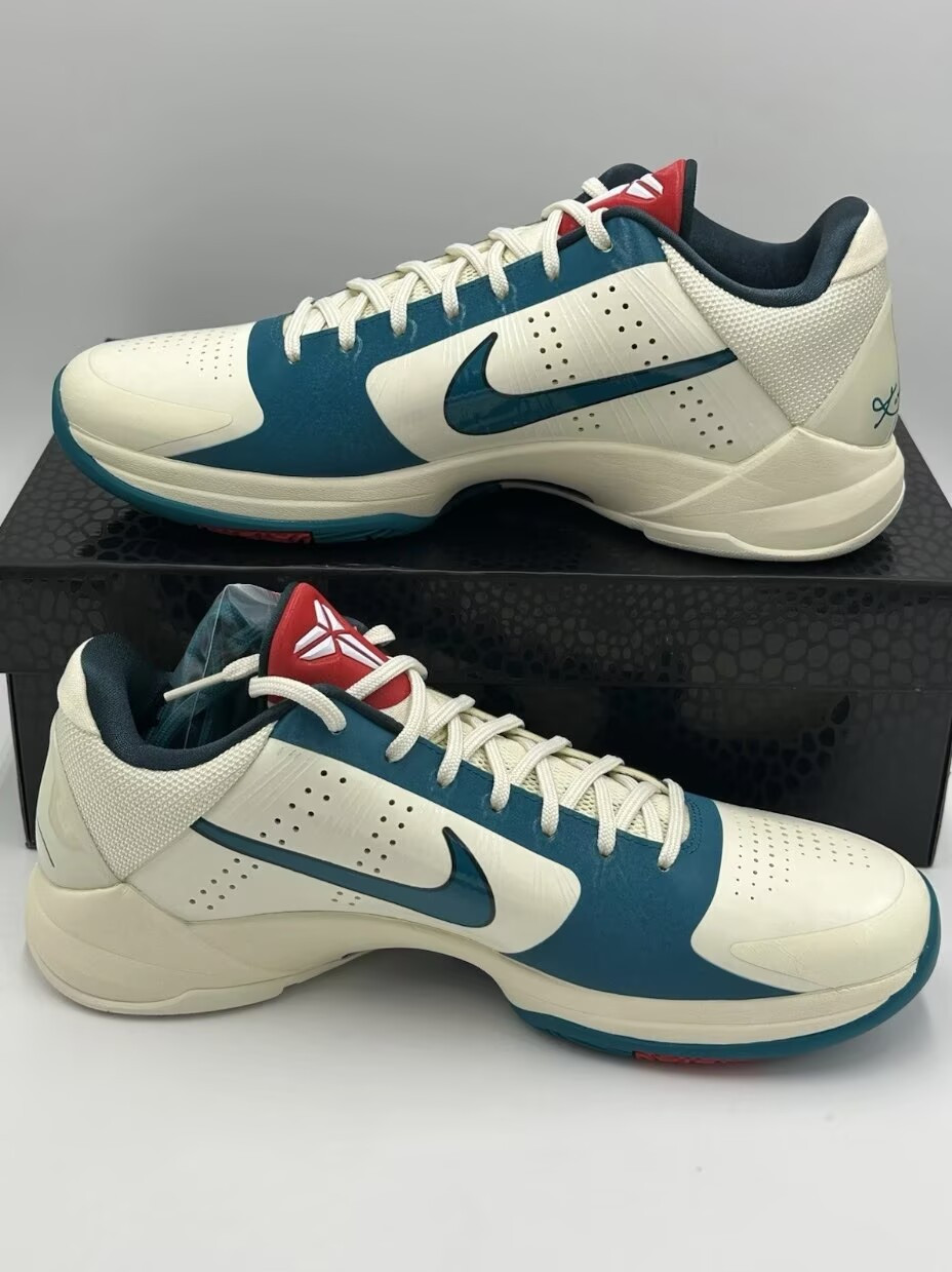 Nike Kobe 5 Protro ‘Caitlin Clark’ Coconut Milk Bright Spruce