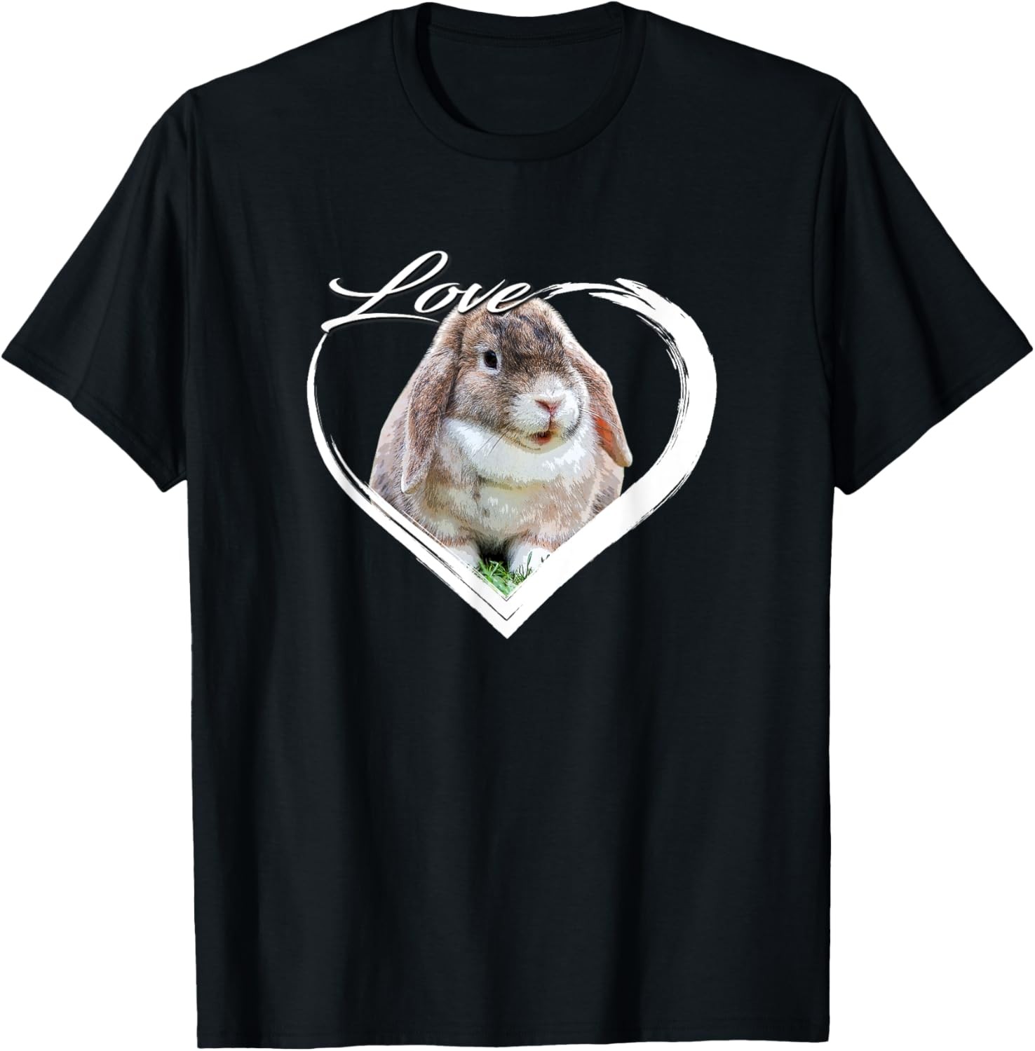 Love Lop Eared Bunny Rabbit Lover of Animal Gift T-Shirt