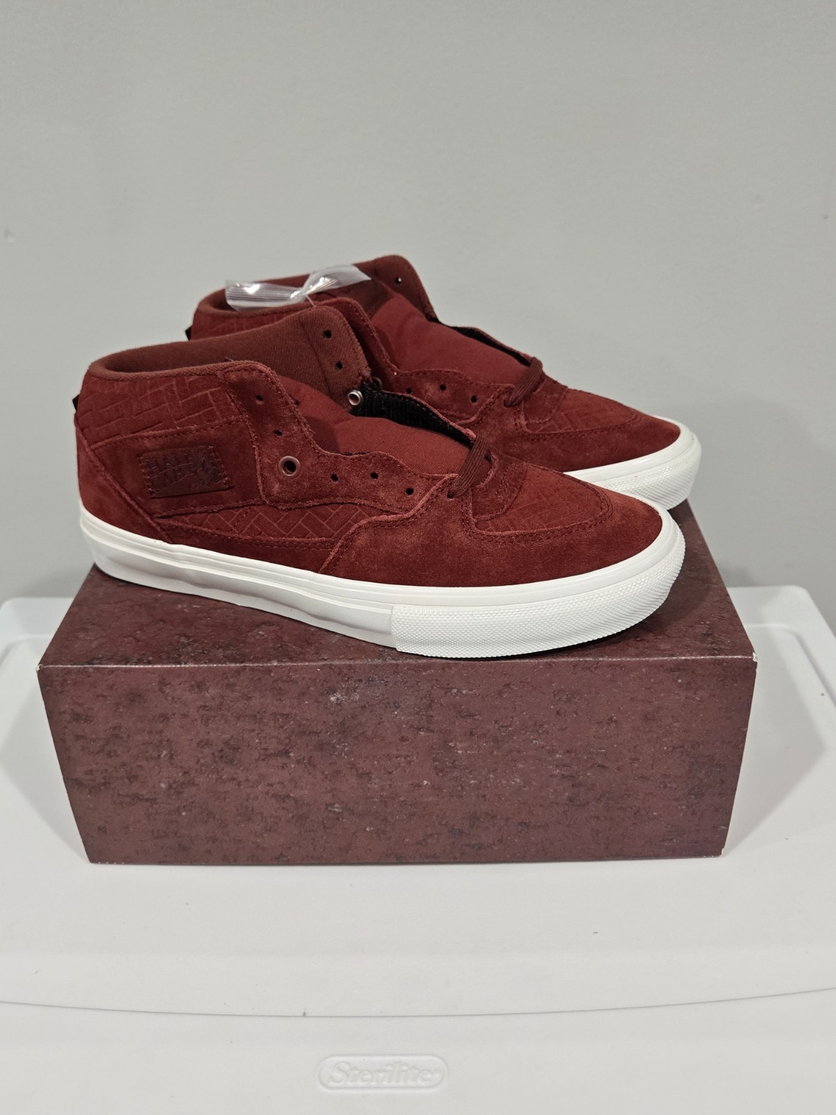 Vans Skate Half Cab NJ Skateshop Sayre & Fisher Brick Co. Sz 9