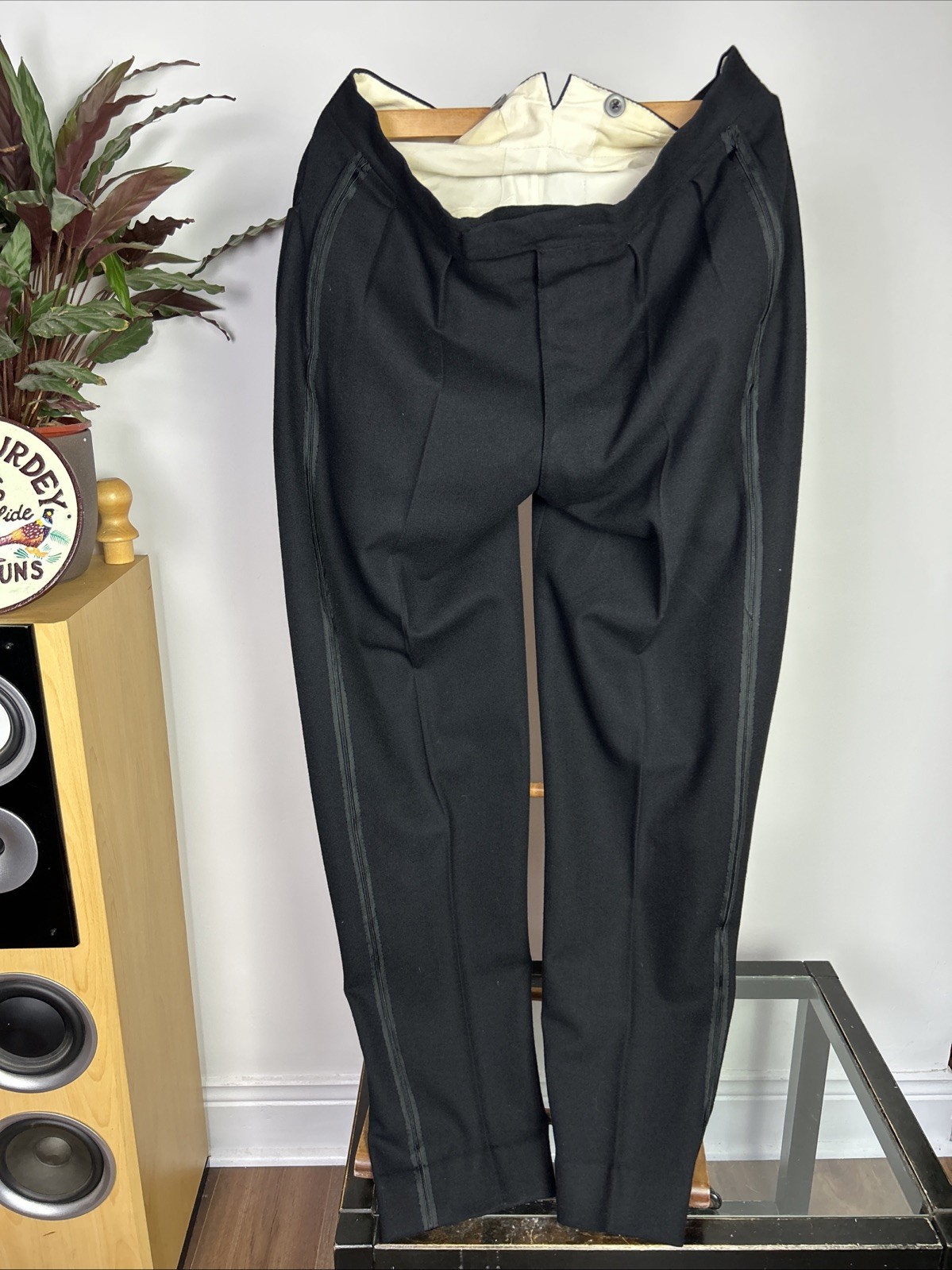 Bespoke White Tie Tailcoat Suit (38R) Handmade Dinner Savile Row Antique Vintage