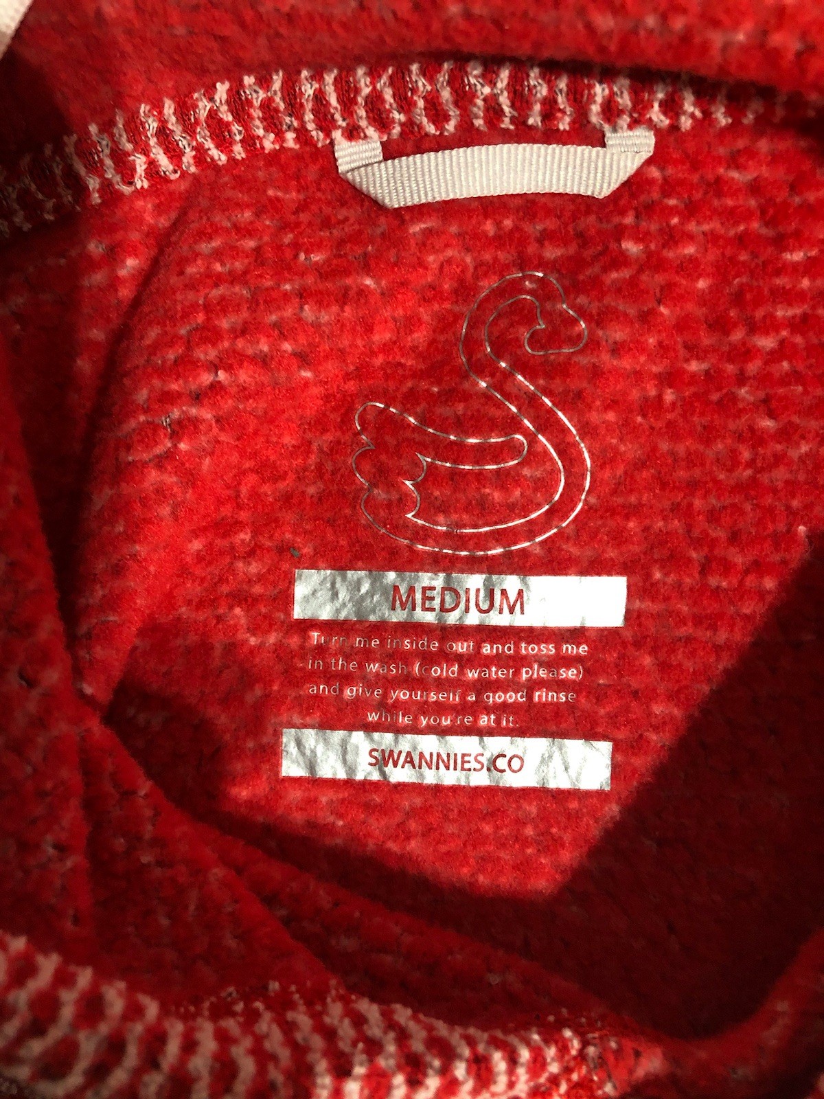 Swannies Co Dwayne Textured Golf Fleece Lined Hooded Sweatshirt Men’s M