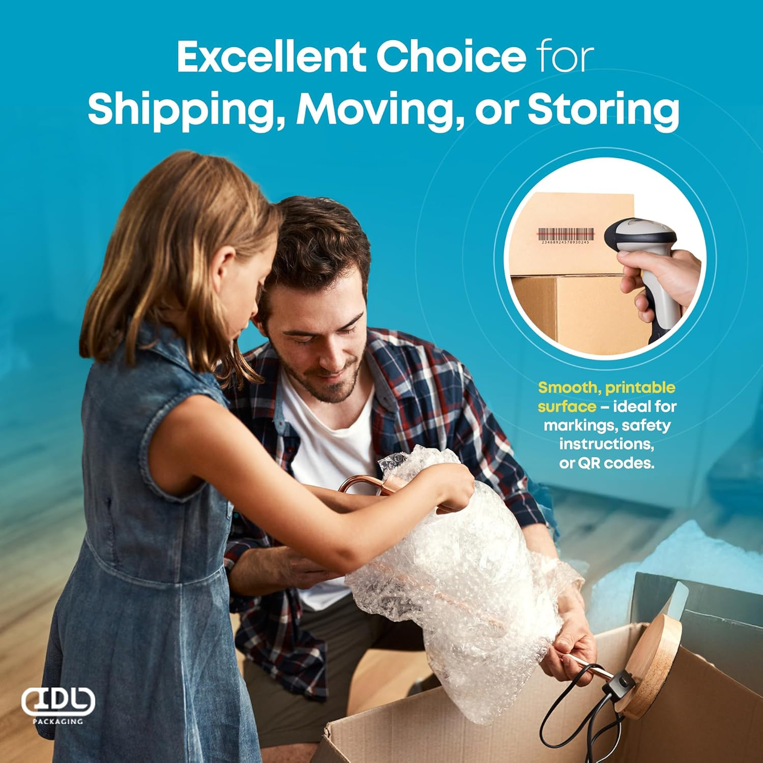 Medium Moving & Shipping Boxes 18 X 12 X 8 Inches (5-Pack) – Extra Strength 200