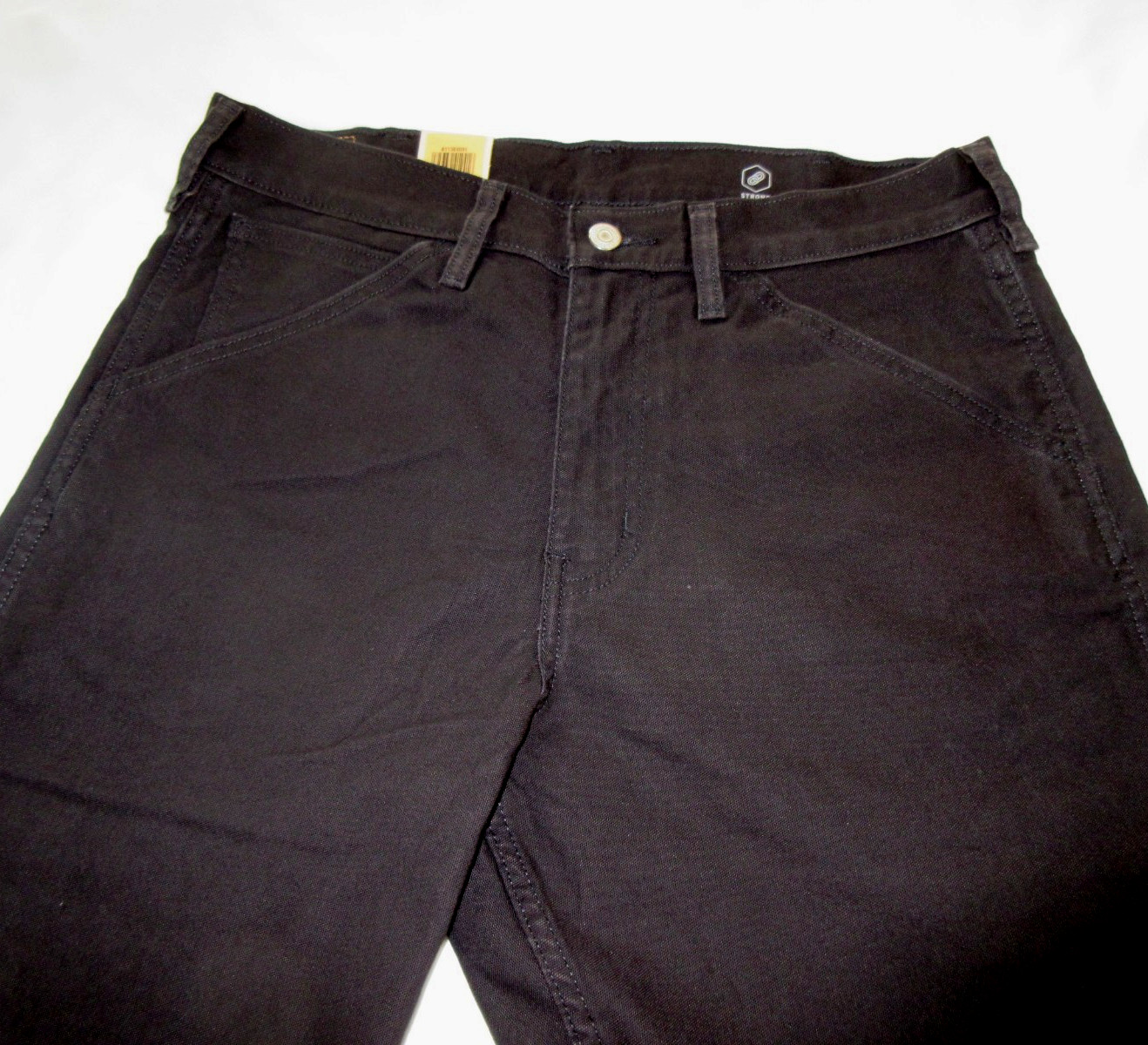 Levi’s Workwear Men’s 565 Loose Straight Fit Canvas Utility Pants Black NWT