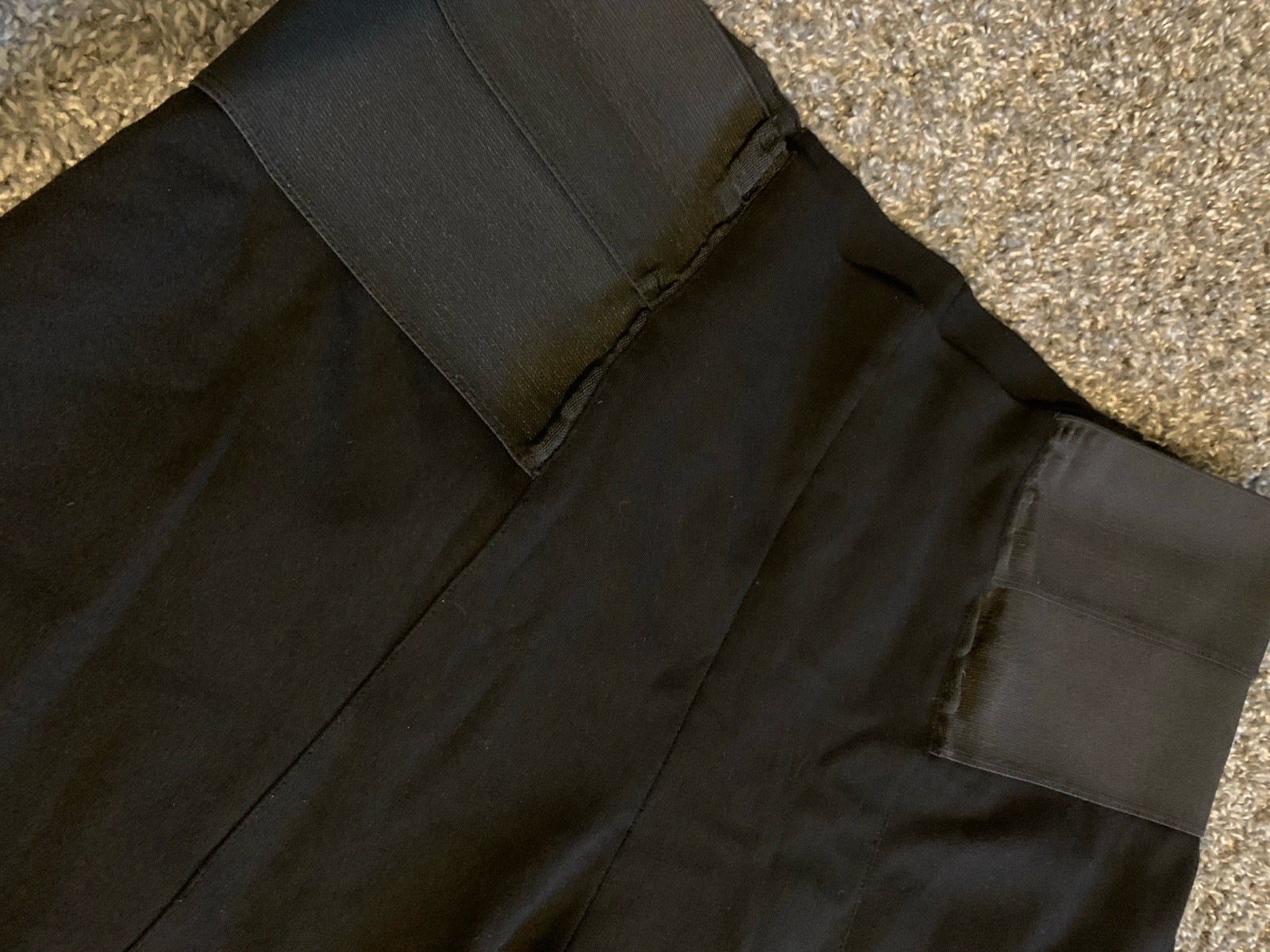 Marcella NYC Black Regular Tremont Pants With Front Slits Women’s XXL