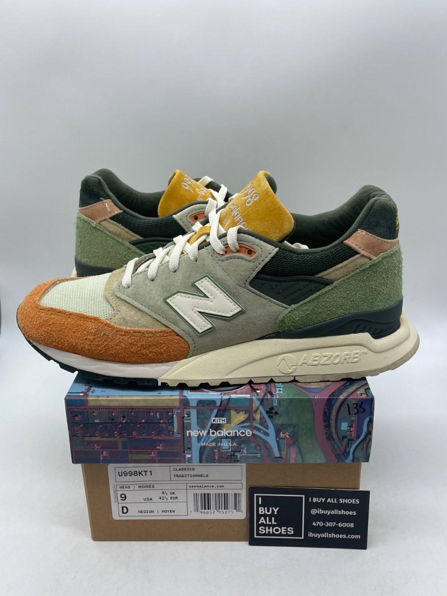 New Balance 998 Ronnie Fieg & Frank Lloyd Wright Foundation Broadacre Cit Size 9
