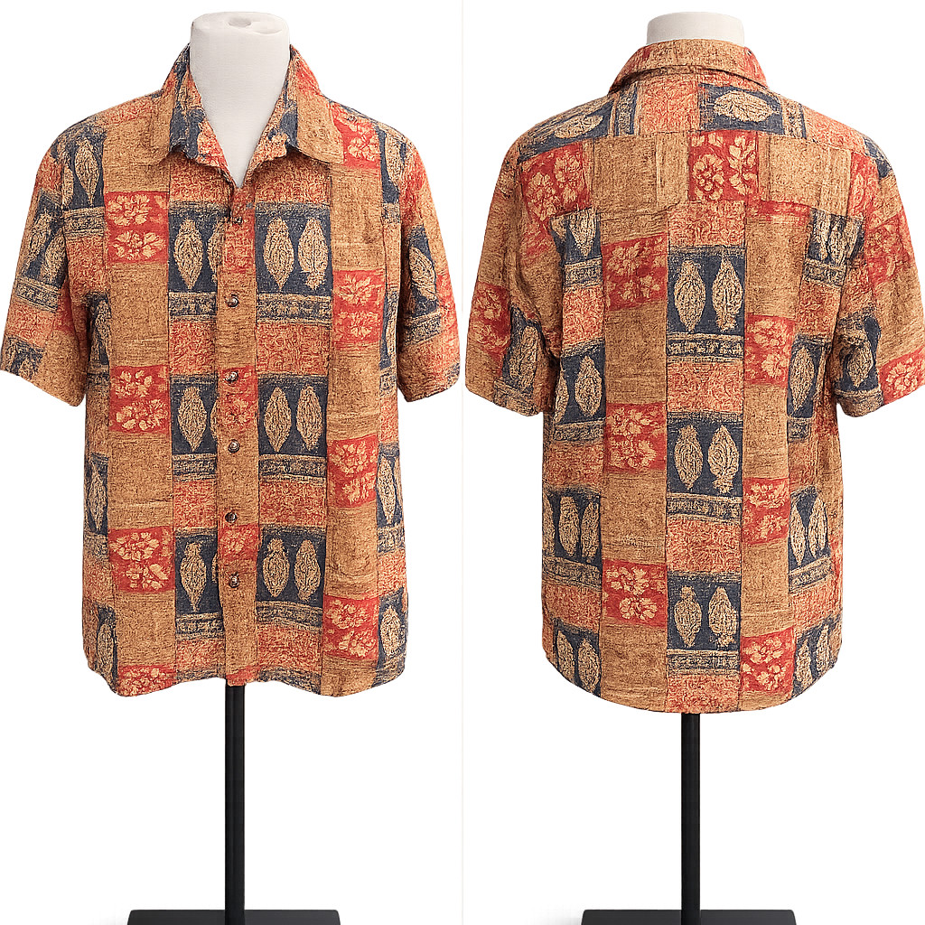 Cooke Street Honolulu Men’s Short Sleeve Button-Down Hawaiian