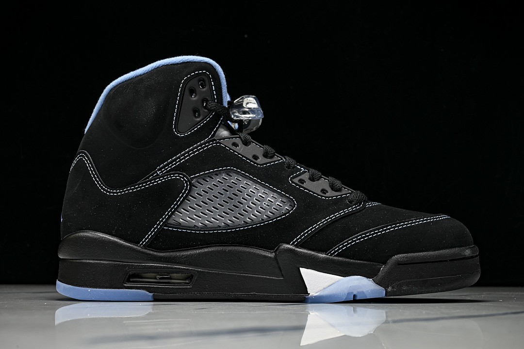 DD0587-008 Jo*dan 5 Retro Black University Blue (2026) Men’s Shoes Size 4-13