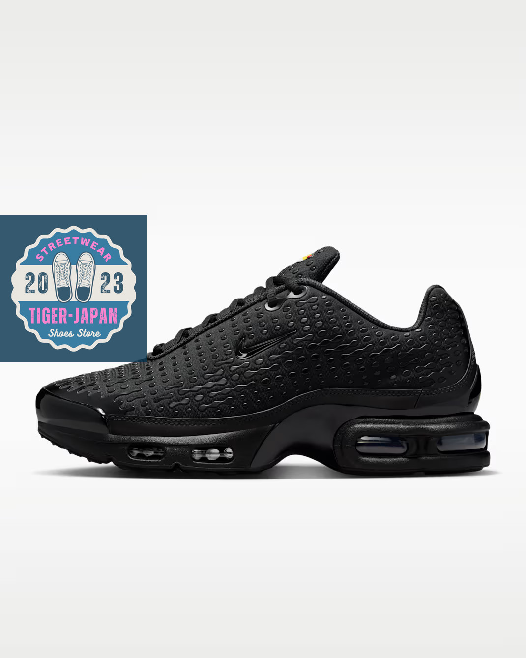 NIKE Air Max Plus 7 HQ2197 001 Black Black Anthracite Black Men Unisex Shoes