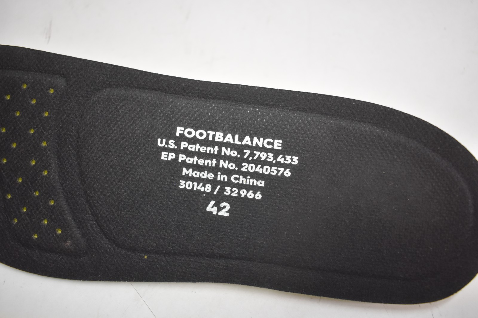 Footbalance Dynamic Core Custom Insoles 100% Impact SC546 Size 42