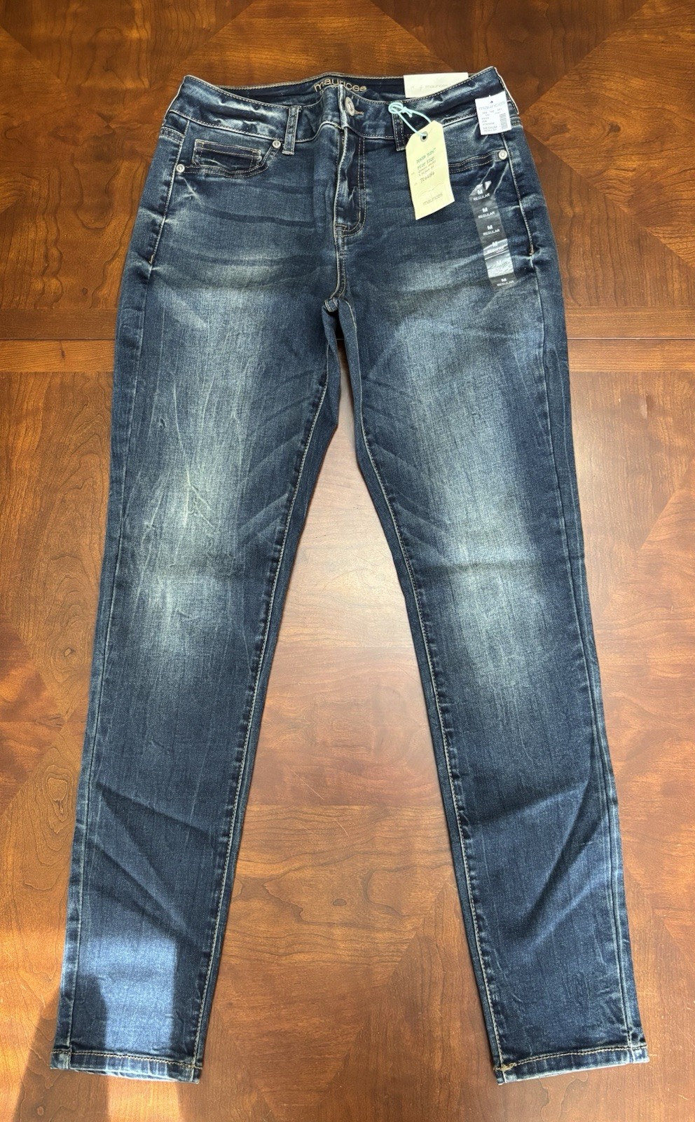 NWT Women’s Maurices Denim Flex High Rise Ultimate Comfort Jegging. Size Medium
