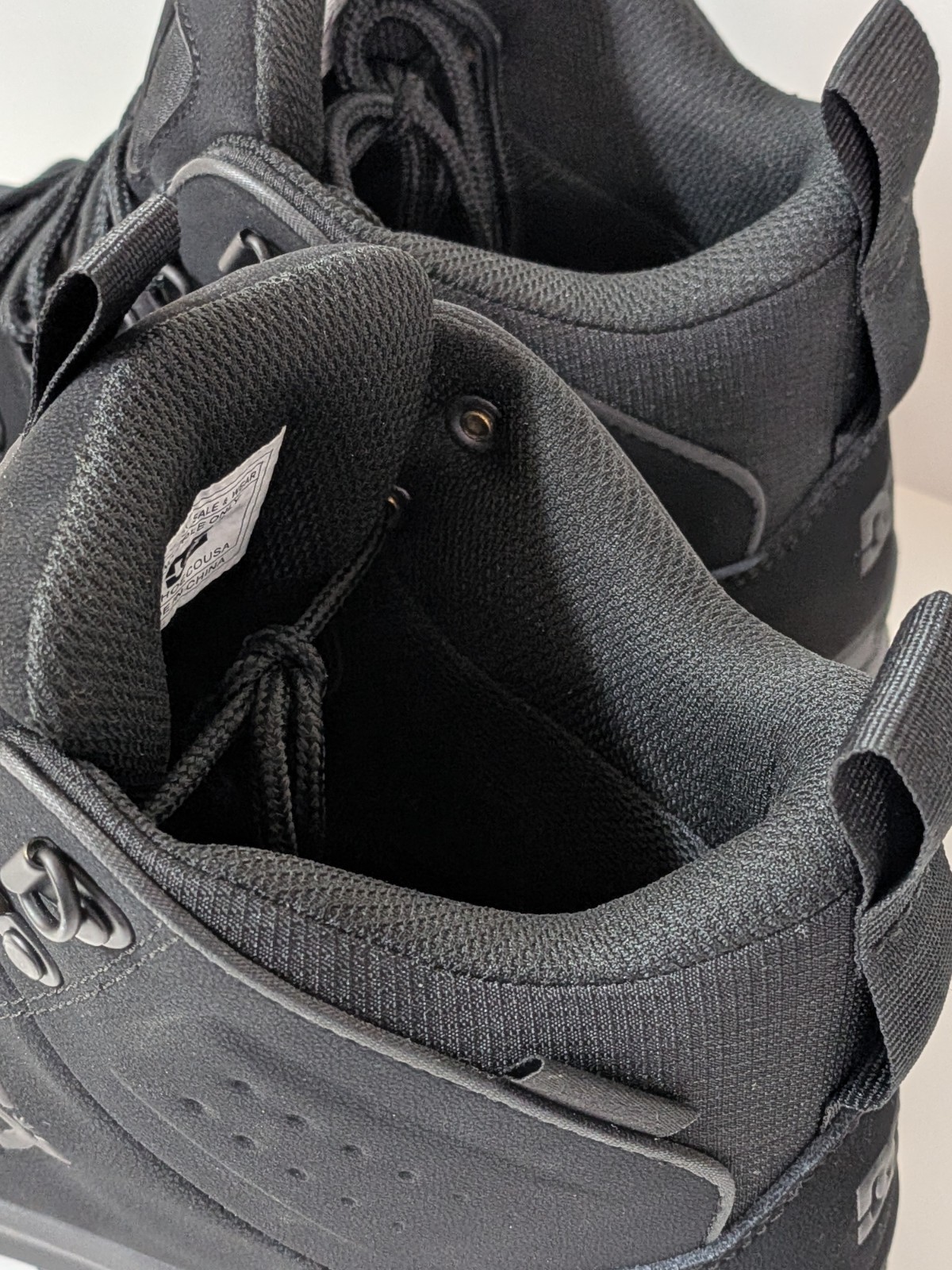 ​DC Torstein Style Boot Sample Unreleased Fall 2026 Prototype Black Mens 9.5