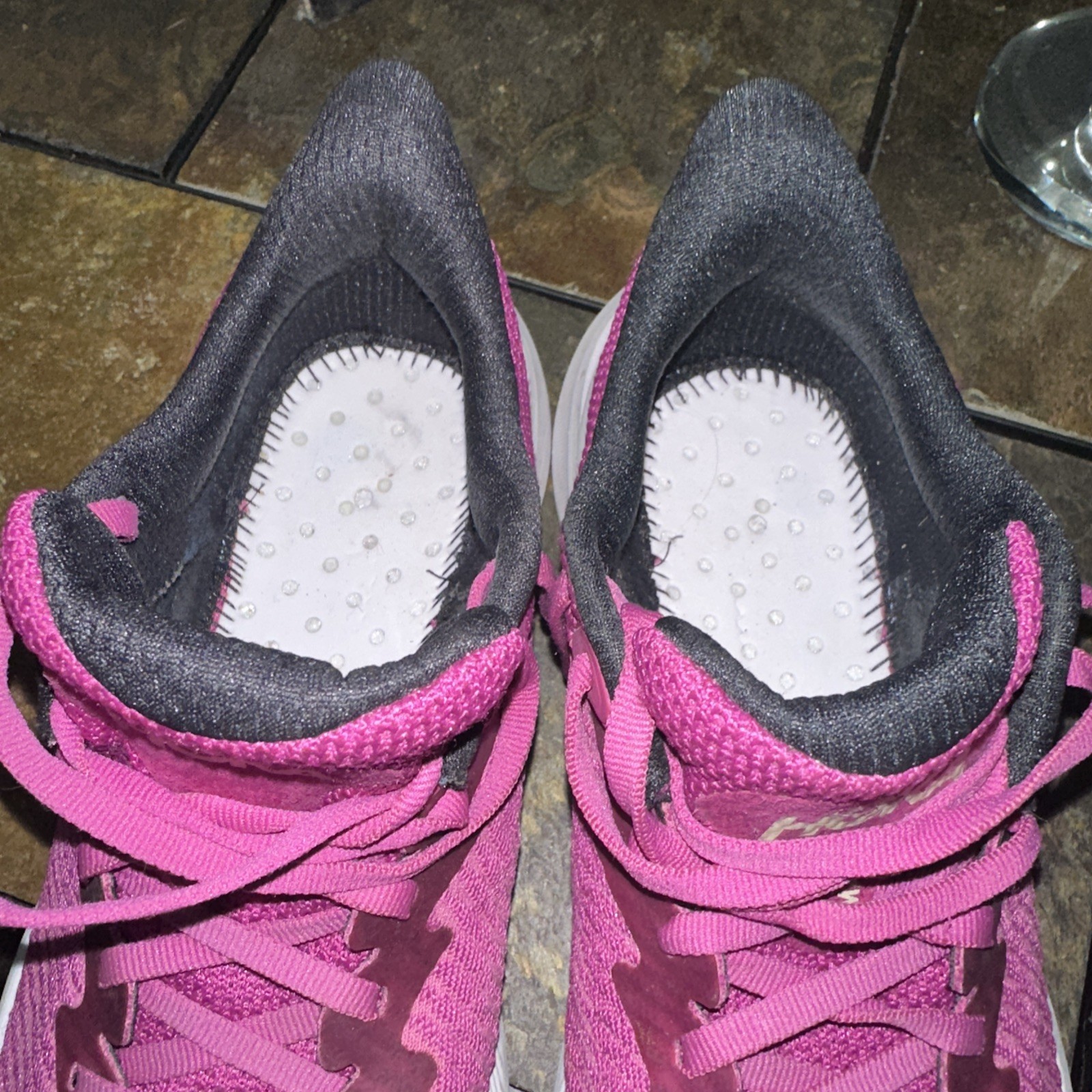 Hoka One One Shoes Womens 8 Solimar Festival Fuchsia Purple Running Sneaker
