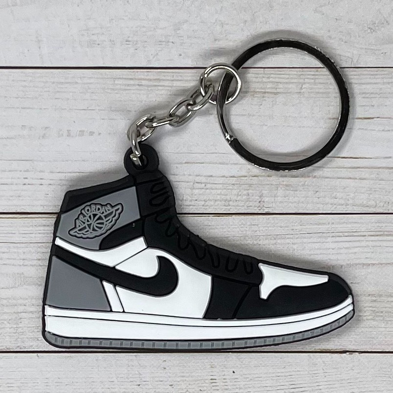 **YOU CHOOSE** Air Jordan 1 Mini Sneaker 2D Rubber 2″ Keychain MORE COLORS NEW!