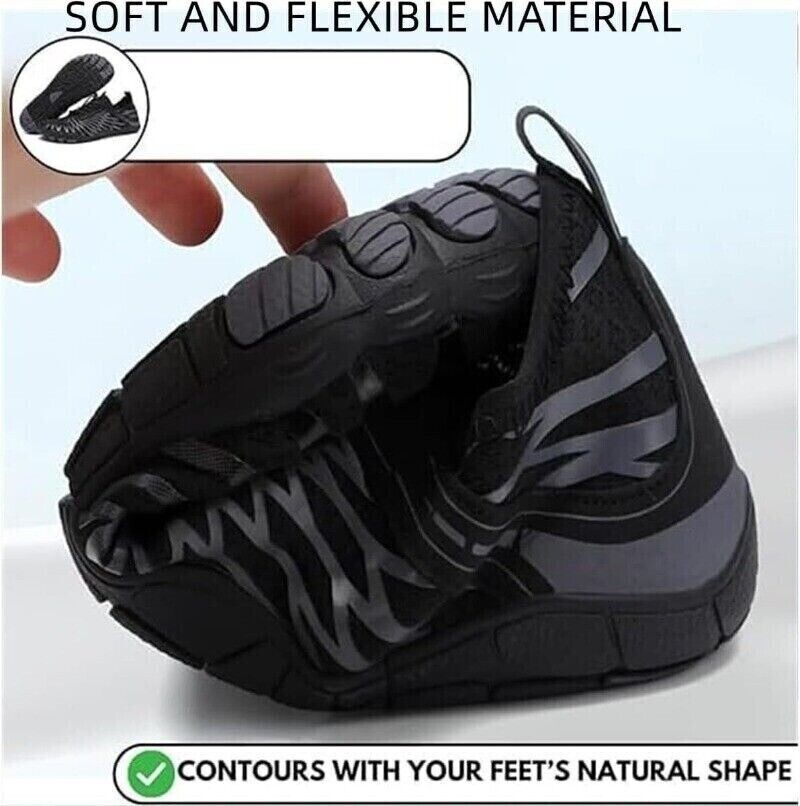 Grounded Barefoot Shoes for Women Men Wide Toe Box Non-Slip Lightweight
