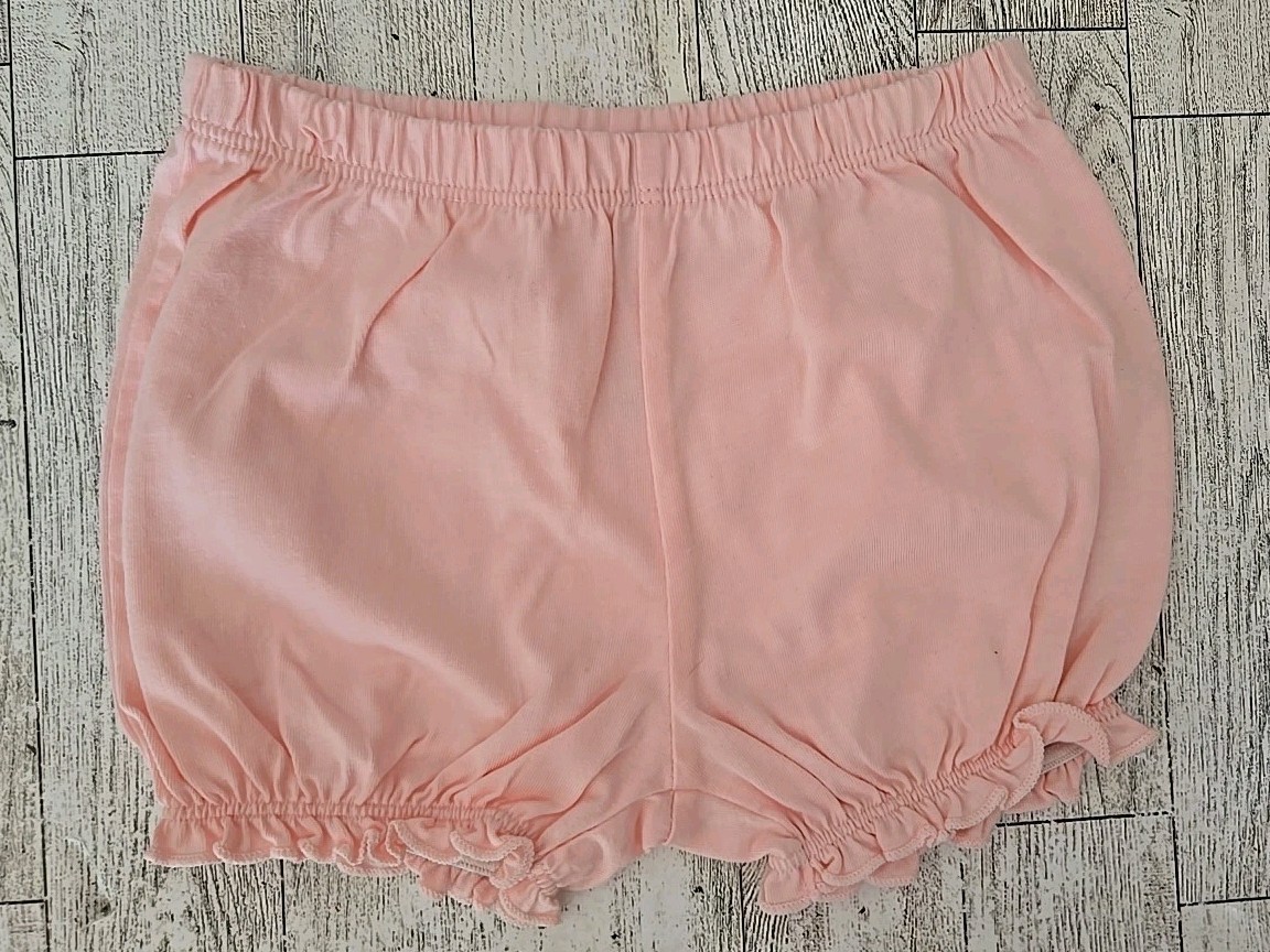 Carter’s Short Set 6-9 Months Butterflies Shirt Shorts Romper Girl 3pc NEW