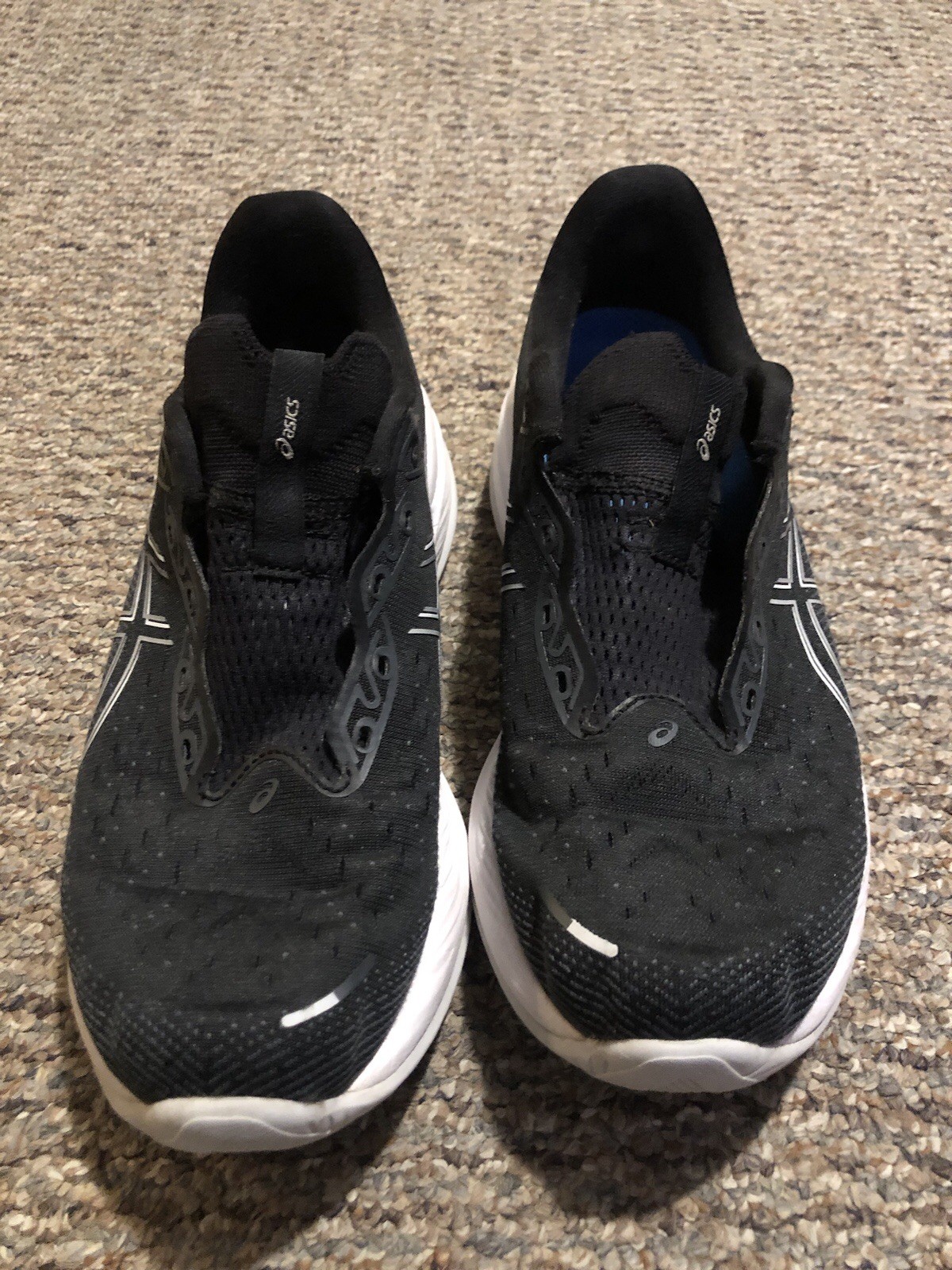 Asics Womens Gel Cumulus 26 1012B600 Black Running Shoes Sneakers Size 9.5