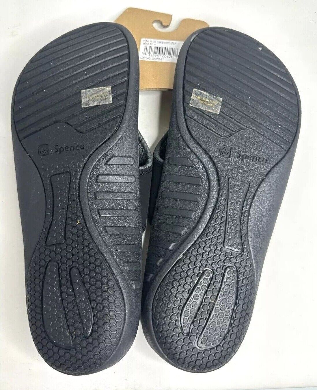 SPENCO Yumi Plus Carbon/Pewter – Men’s Black Pick Your Size 10 11 12