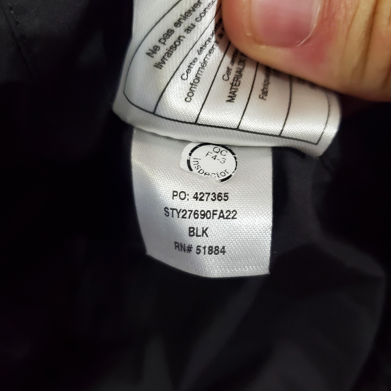 Patagonia Radalie Jacket Womens Small Black Insulated Puffer Full Zip STY27690