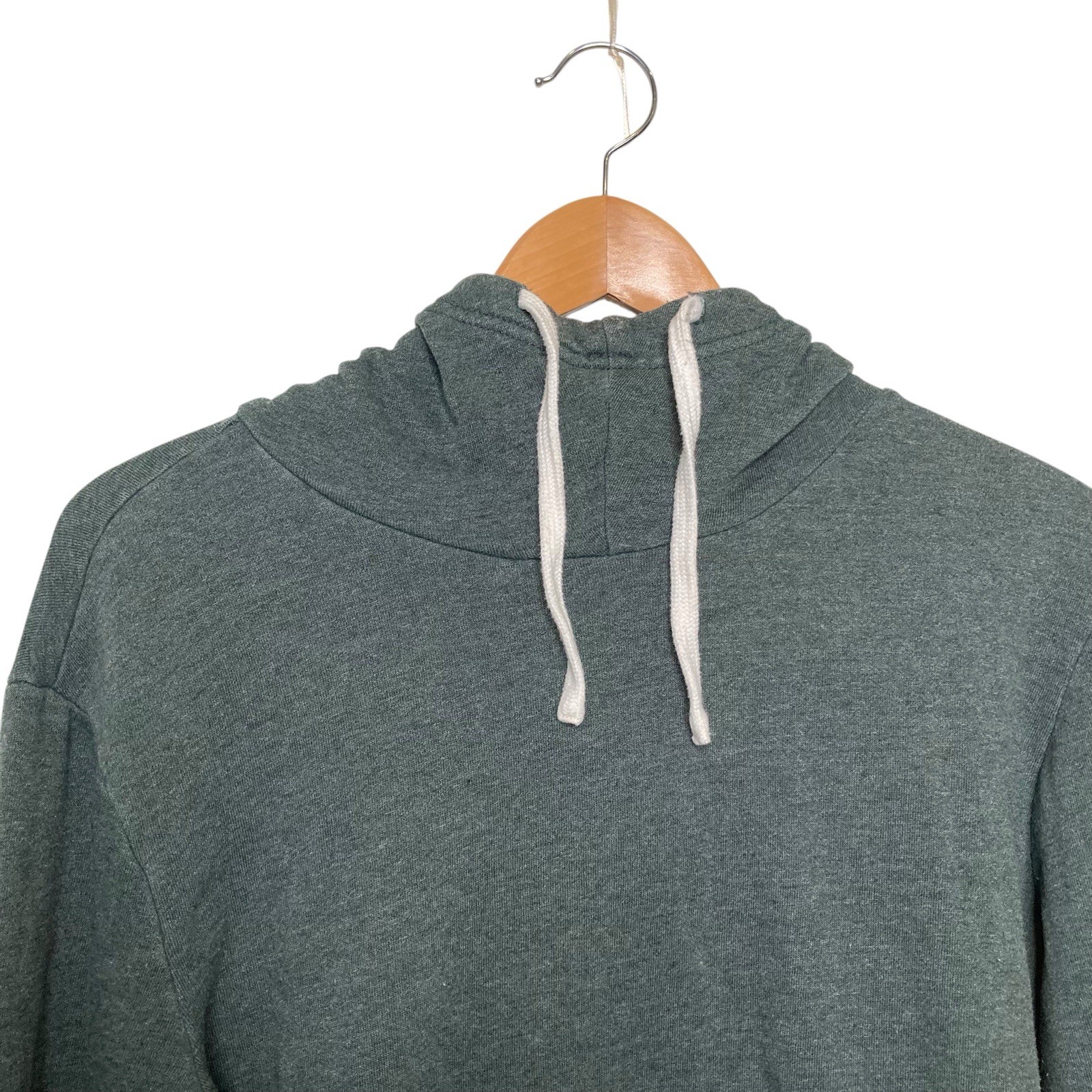 Marine Layer Pullover Hoodie Textured Men’s Medium M Green Beachy Soft Hooded