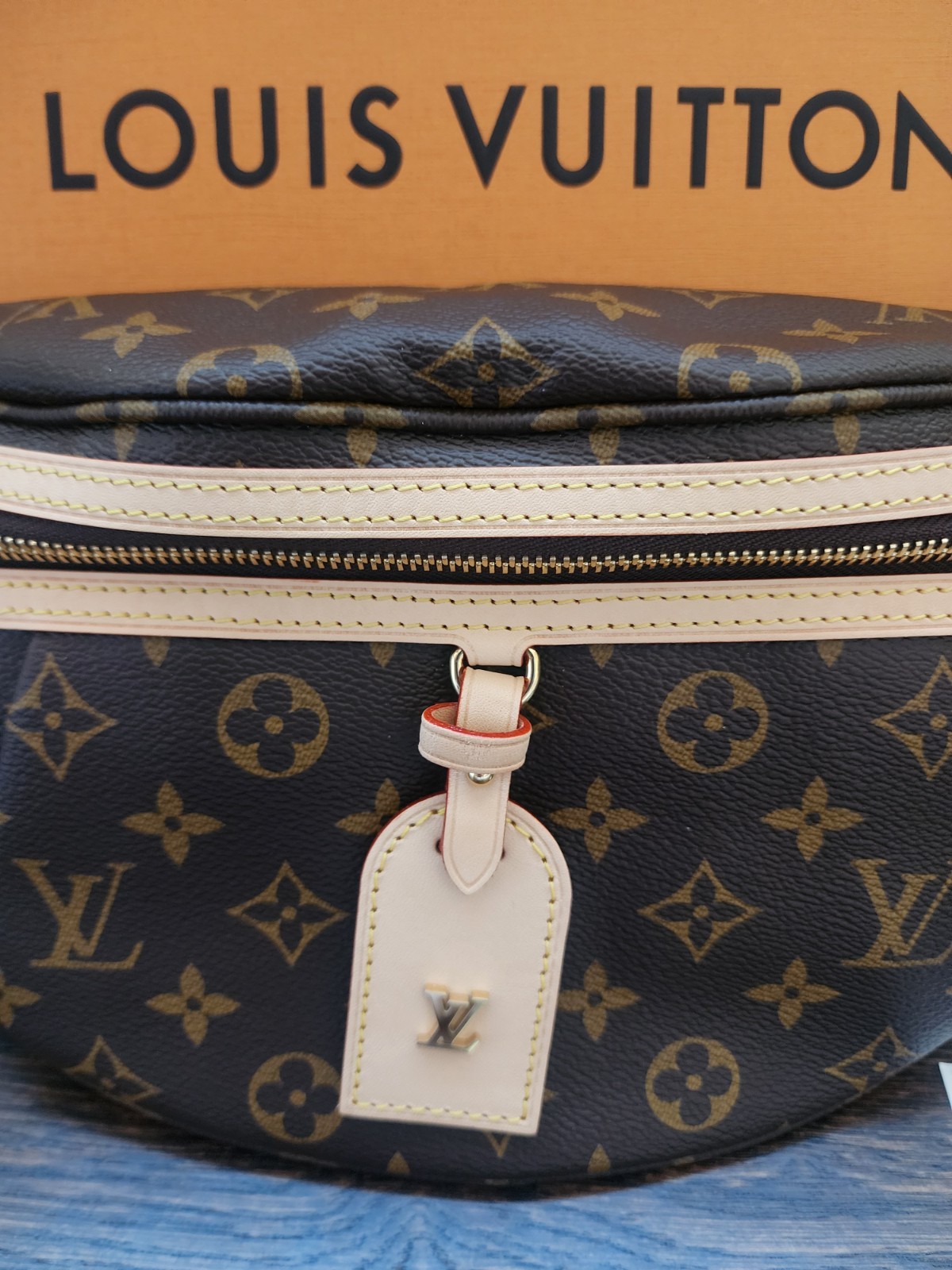 $2020 Brand New Authentic Louis Vuitton High Rise Monogram Belt Bag M46784