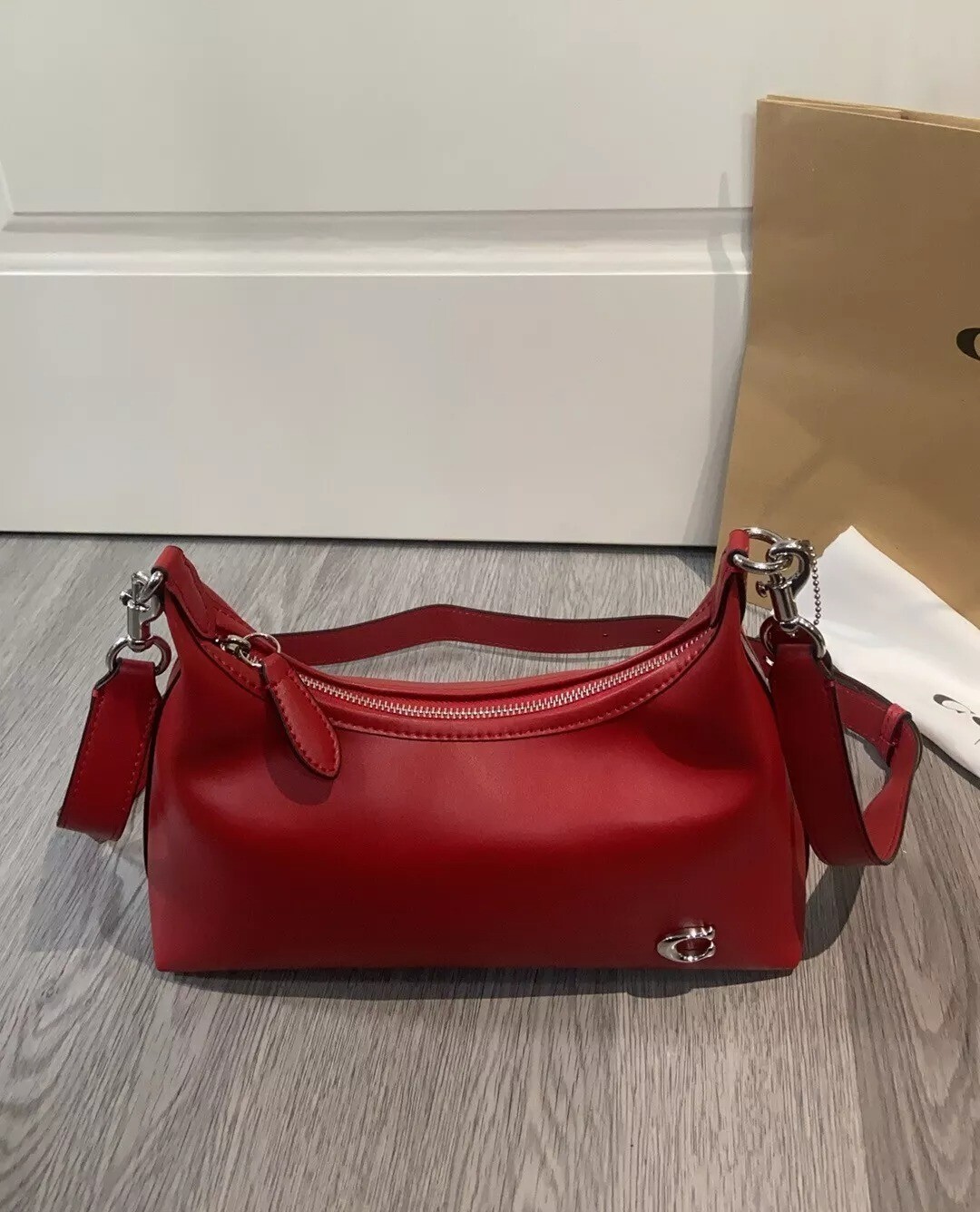COACH Juliet Shoulder Bag 25 Rudy CW640 Outlet NEW leather