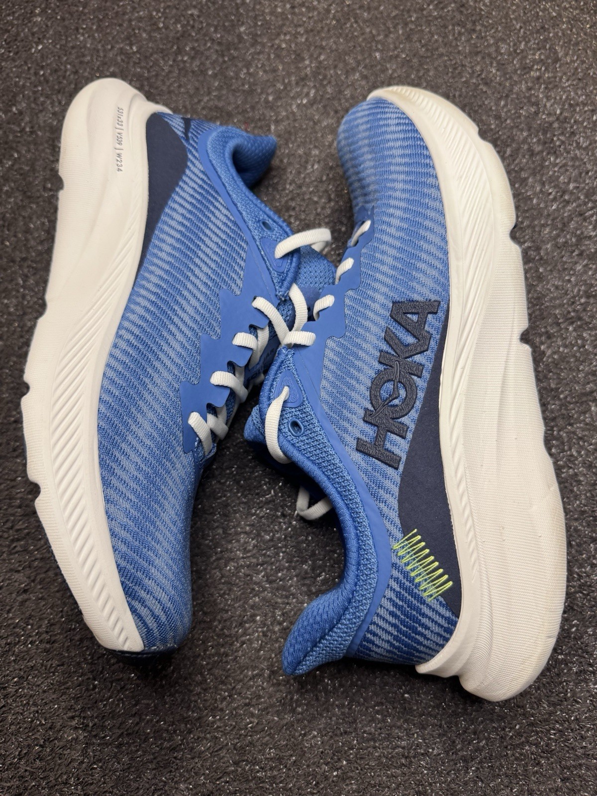 Hoka One One Solimar Men’s Size 9 1123074 Foggy Night/white Running Shoes