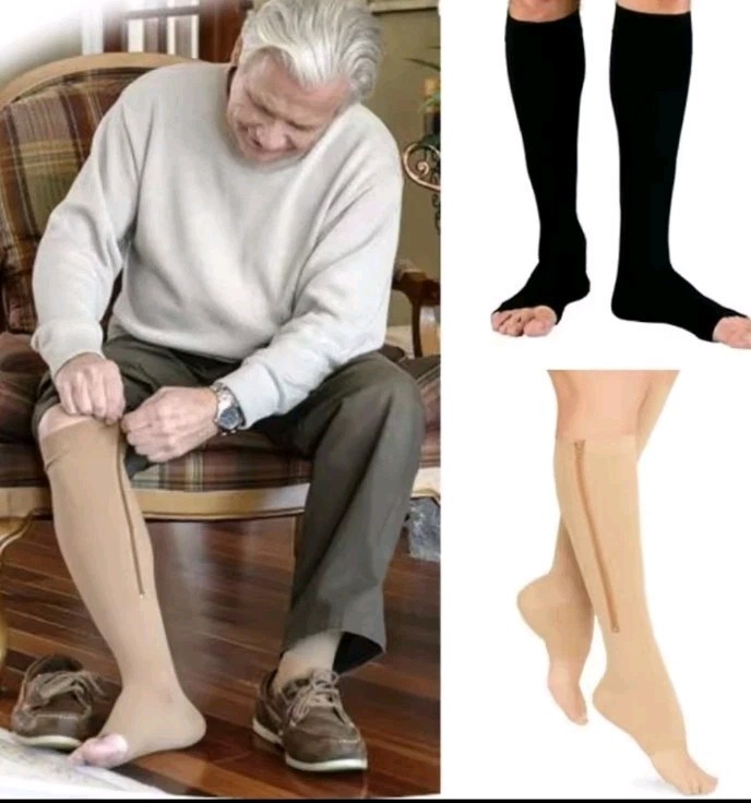 compression stockings with zip