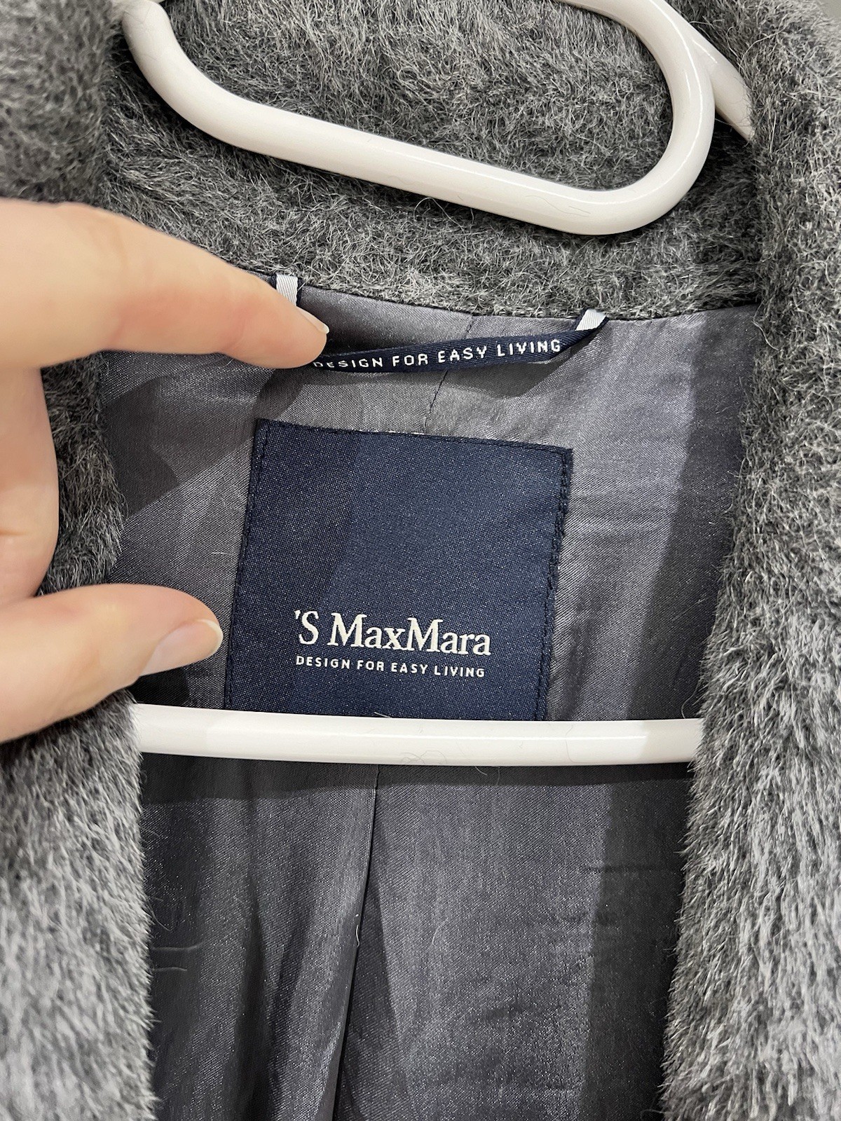 Beautiful Long Alpaca Coat Max Mara XS
