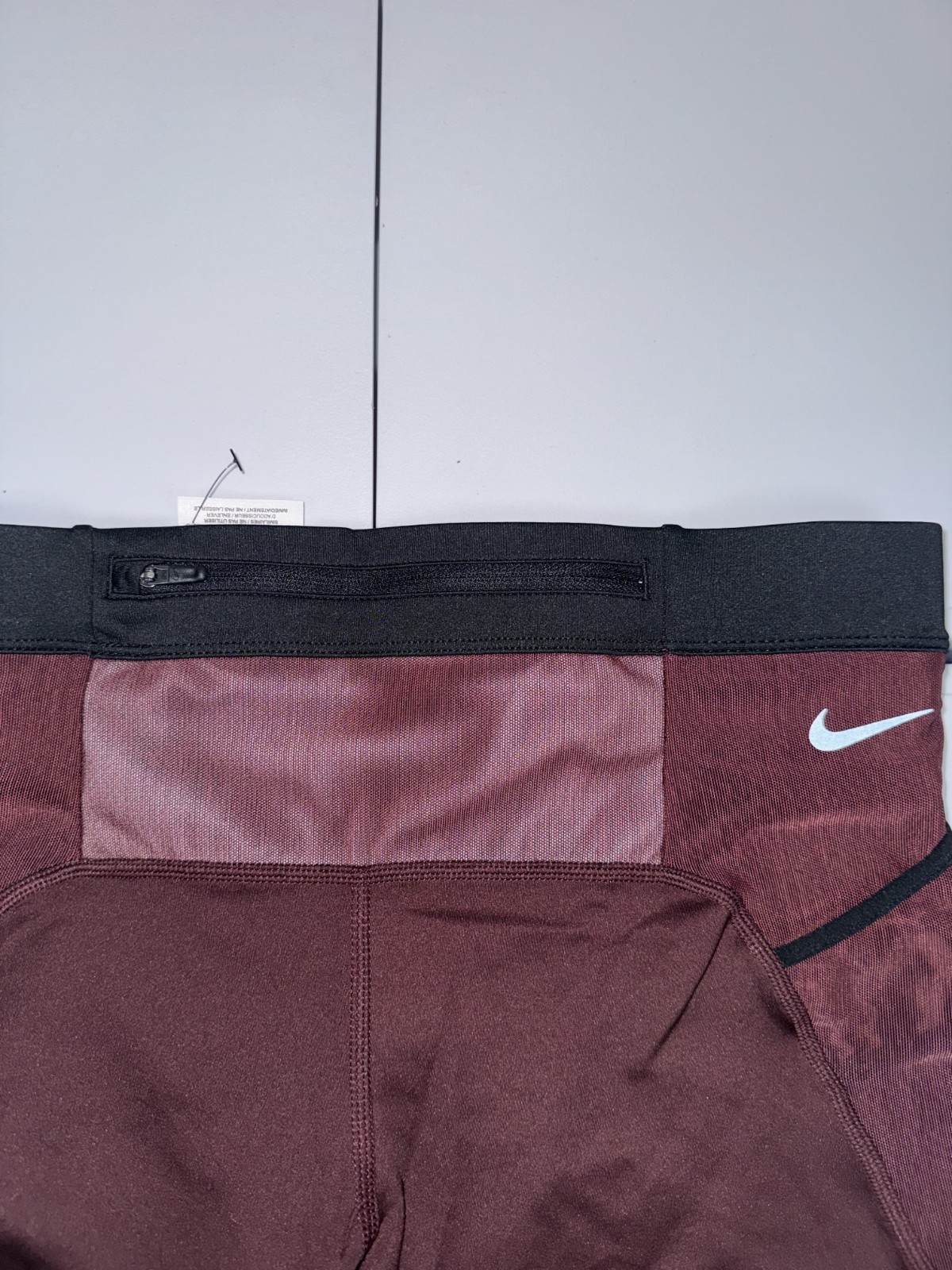 $90 Nike Men’s Small Trail Lava Loops 1/2 Running Tights Burgundy DV9307-652