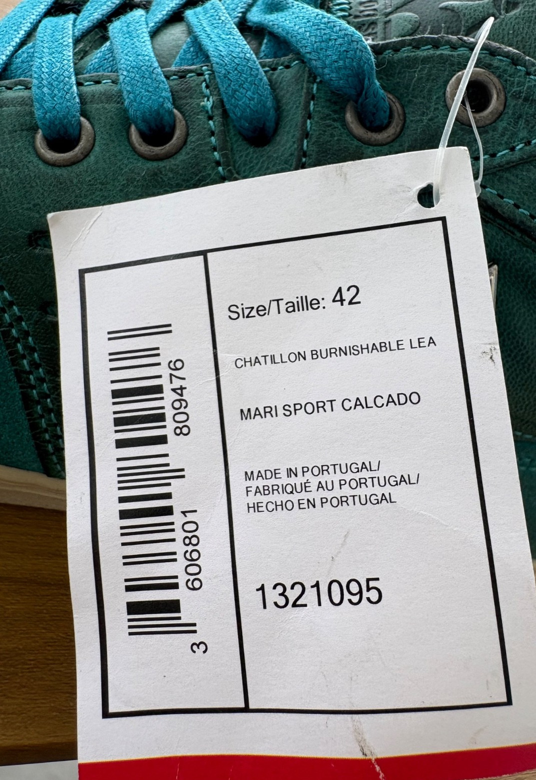Le Coq Sportif Men Chatillon Leather Green Sneakers Athletic Shoes 9 Trainers 42
