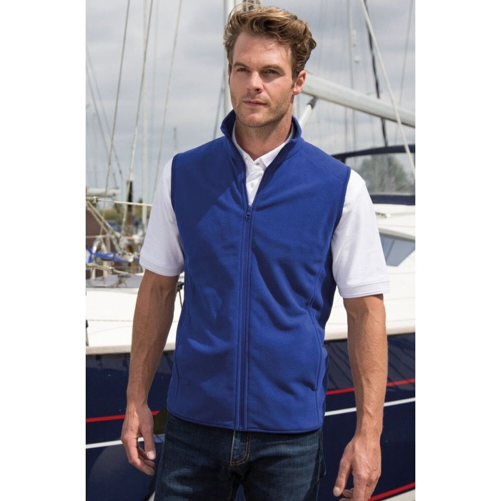 Mens Gilet MICROFLEECE Bodywarmer Fleece Jacket Body Warmer Sleeveless Vest
