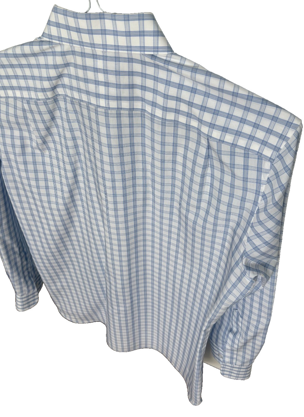 Bonobos Men Button Down Shirt Blue Check Slim Fit Size 15″-33″ -Taking Offers