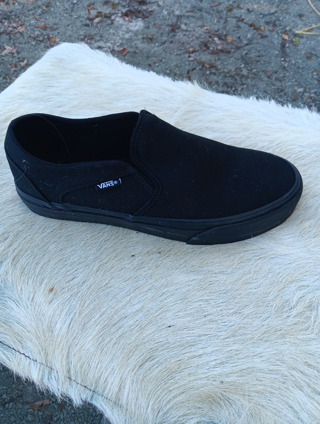 Size 8.5 – VANS Asher Triple Black