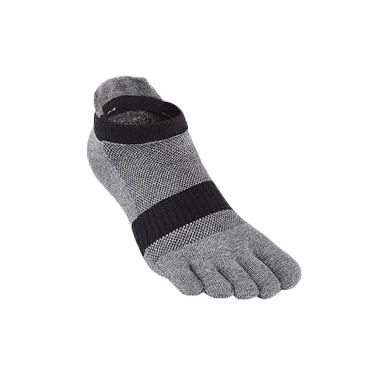 6 Pairs Five Finger Toe Low Cut Men Sport Solid Athletic Ankle Work Cotton Socks