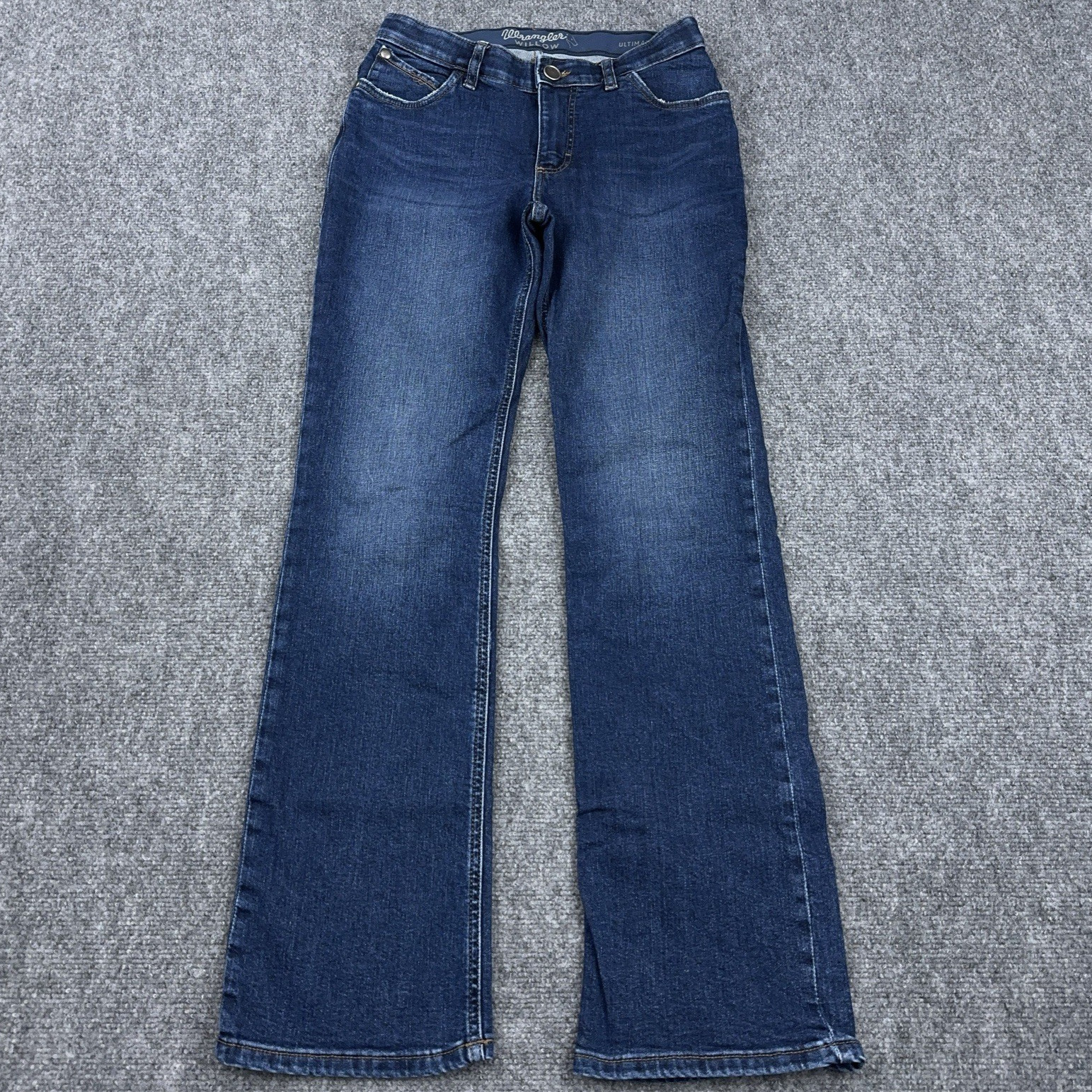 Wrangler Willow Ultimate Riding Jeans Bootcut 28×32 FITS 28×31 Stretch Cowgirl