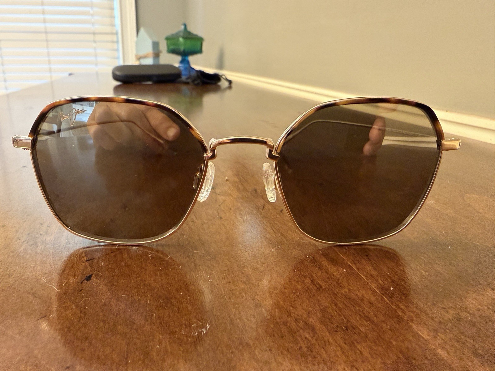 Maui Jim Moon Doggy MB-BG MJ 874-16 PolarizedPlus2® Titanium Sunglasses