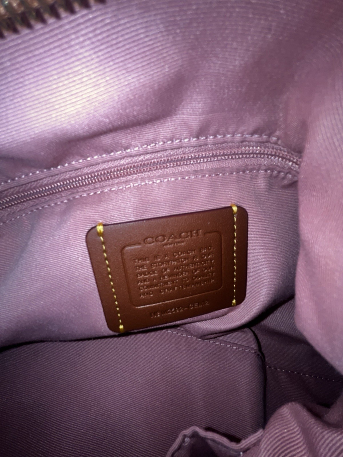 Coach Powder Pink Signature Logo Shoulder Bag w/ Charm &Coach Powder Pink Wallet