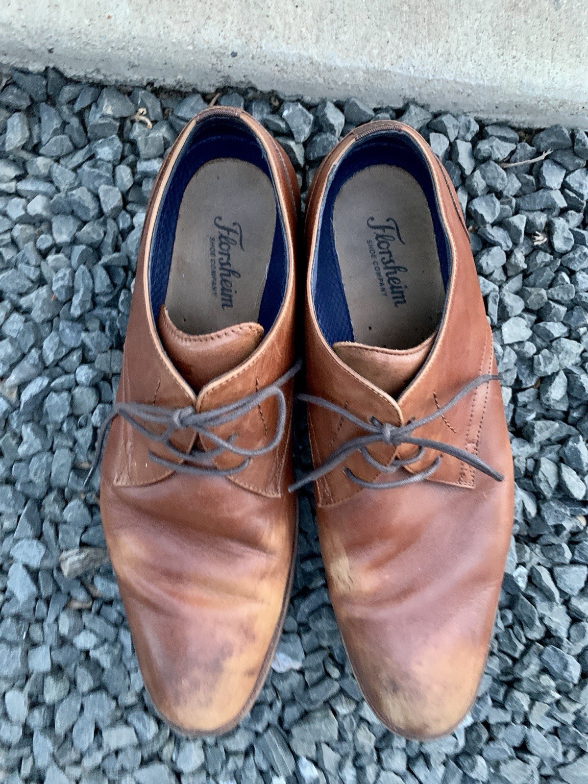 Florsheim Men’s Comfortech Flexsole Shoes, Brown, Size 10, Leather And Man made