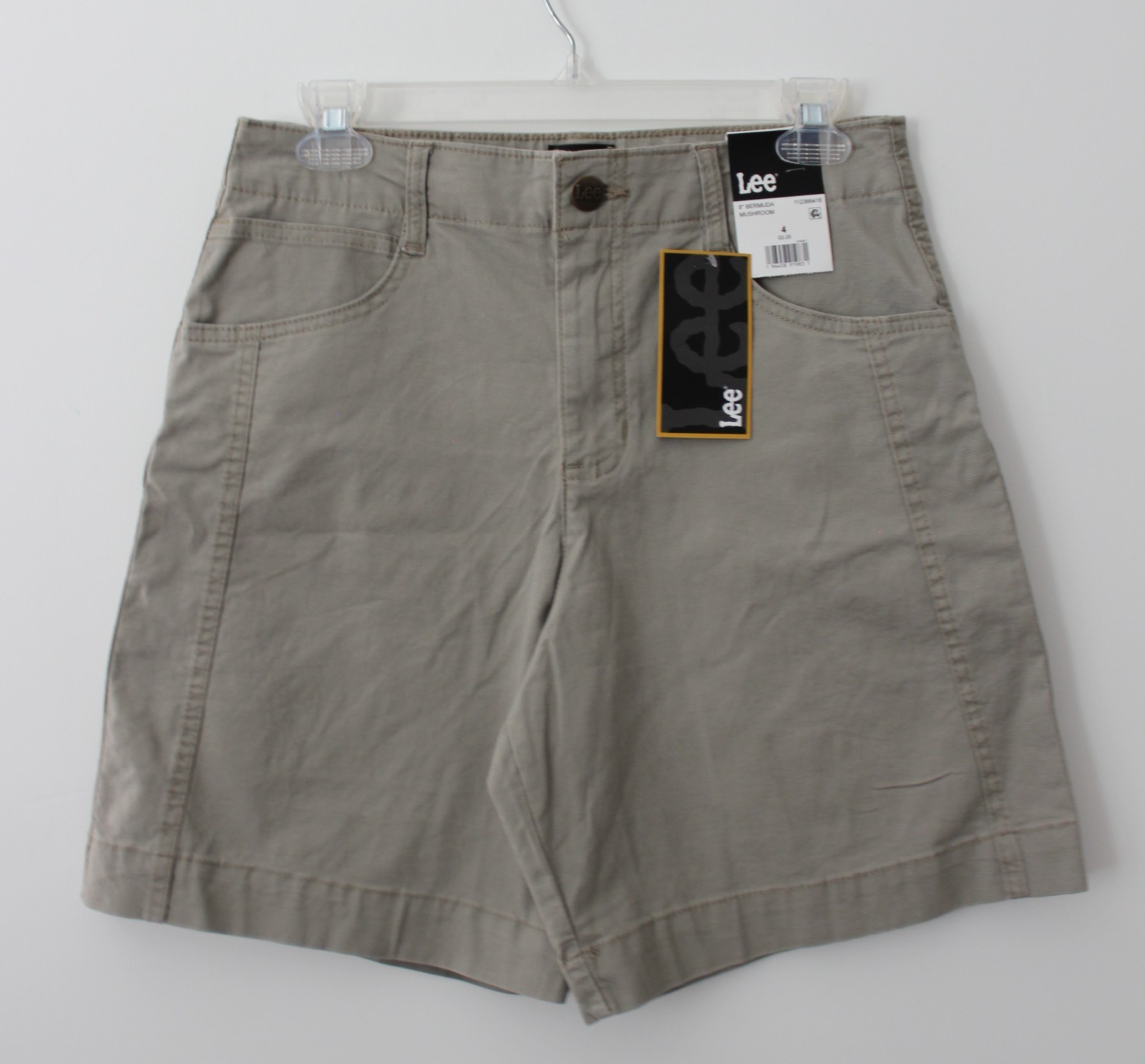 Lee Womens Bermuda Short Mushroom Multisize NWT